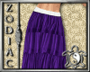 5 Tier Purple skirt