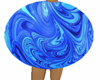marble costume blue