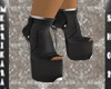 Belt Blk Open Boots