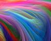 rainbow abstract rug