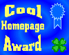 (+) Cool Homepage Award