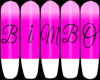 !Bimbo Hot Pink Nails