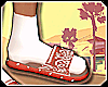 ® Red Bandana sandals