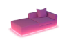 A|| Lounge Couch -Pink