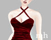 Velvet Red Spring Dress