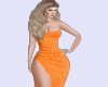 Orange Dress Elegant