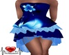 Neon Blue Flower