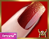 Manicure Degrade Red