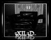 Black Leathr/Suede Chair