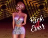 R4E SILVER SABRINA DRESS R4E SILVER SABRINA DRESS