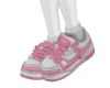 pink cross sneakers