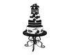 Gâteau  black/white