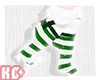 Ko ll Socks+Bow Green