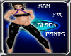 XBM PVC Black Pants