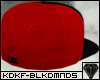 KD. Red Black Backwards