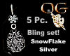 OG/5PcSnowflake&Silver