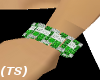 (TS) Green D Bracelet L