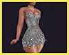 Di* Silver Glam Dress