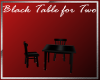 Black Table for Two