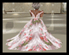 Florial Wedding Gown