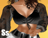 BLACK SEXY TRANSP TOP