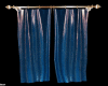 anim silver blue curtain