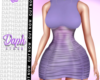 Violet Tube Dress
