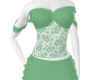 MI Green Lace Set