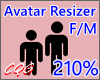 CG: Avatar Scaler 210%