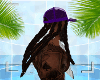 Dred Cap Purp/Wht