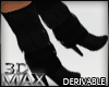 3DMAX! Støvler Black