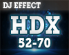 DJ Effect - HDX52-70
