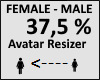 Avatar scaler 37,5%