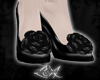 -LEXI- Rose Heels: Black