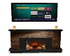 Tv/Fire Place