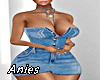 *A* Sexy Denim Dress