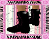 Pink Skull Boots