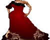 Slim Red Gown