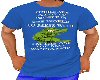 *F BLUE FUNNY T SHIRT