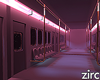 subway train neon