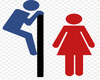 dirty public restroom