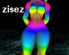 !Pride Rave Glitter suit