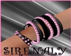 Black/Pink Bangle Right