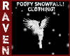 PERSONAL POOFY SNOWFALL!
