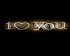 I e you Neon sign