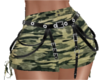 soldier shorts belt khak