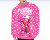Pink Anime Sweatshirt