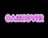 GAMEOVER NEON ROOM SIGN