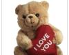 Valentine I Love U Bear