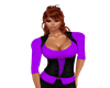 corset jenna purple